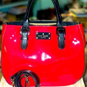 Kate Spade Red Patton leather Bag